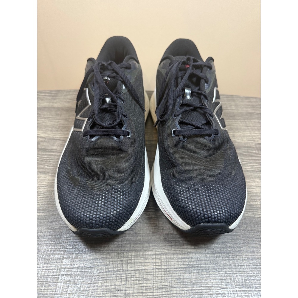 New Balance FuelCell Propel v4 Black Silver Running Shoes Mens 11 Womens 12.5